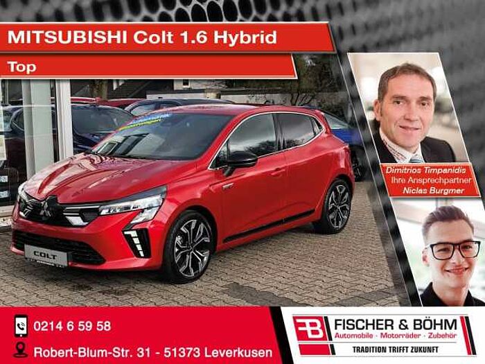 Mitsubishi Colt 1.6 Hybrid Top
