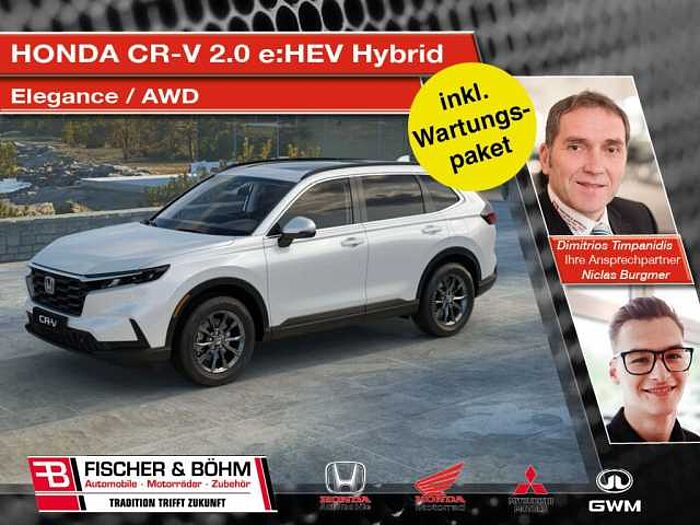 Honda CR-V 2.0 e: HEV Hybrind Elegance - AWD