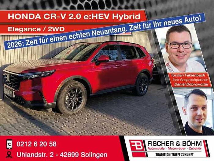 Honda CR-V 2.0 e: HEV Hybrid Elegance 2WD