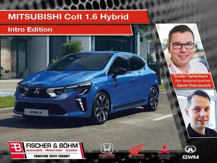 Mitsubishi Colt 1.6 Hybrid Intro Edition