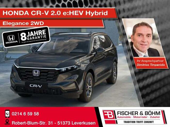 Honda CR-V 2.0 e: HEV Hybrid Elegance 2WD