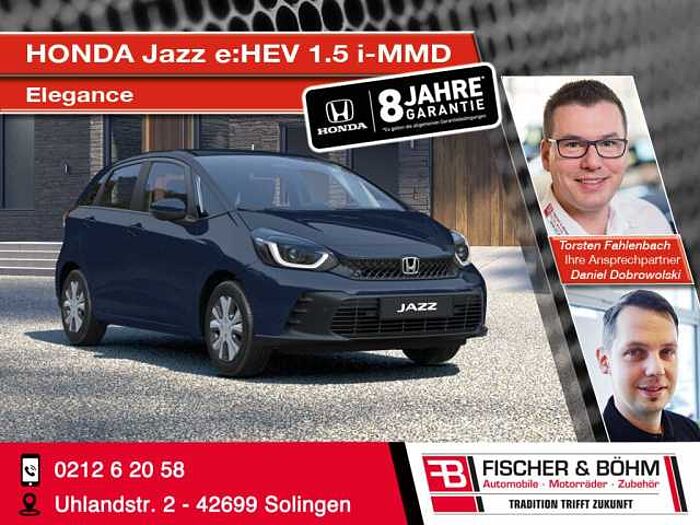 Honda Jazz e: HEV 1.5 i-MMD Hybrid Elegance