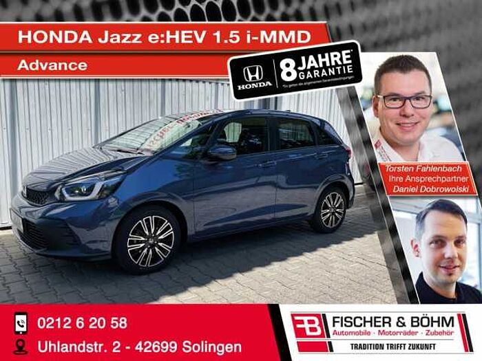Honda Jazz e: HEV 1.5 i-MMD Hybrid Advance