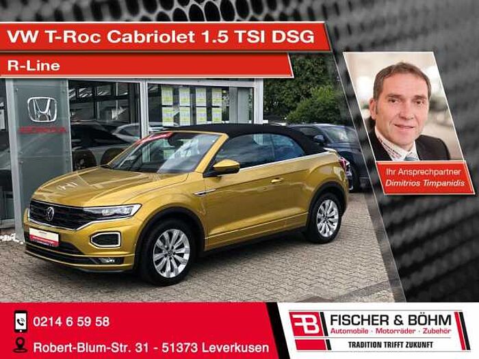 Volkswagen T-Roc Cabrio 1.5 TSI DSG R-Line AHK