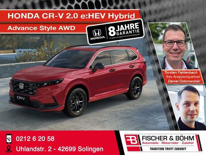 Honda CR-V 2.0 e:HEV Hybrid Advance Style AWD