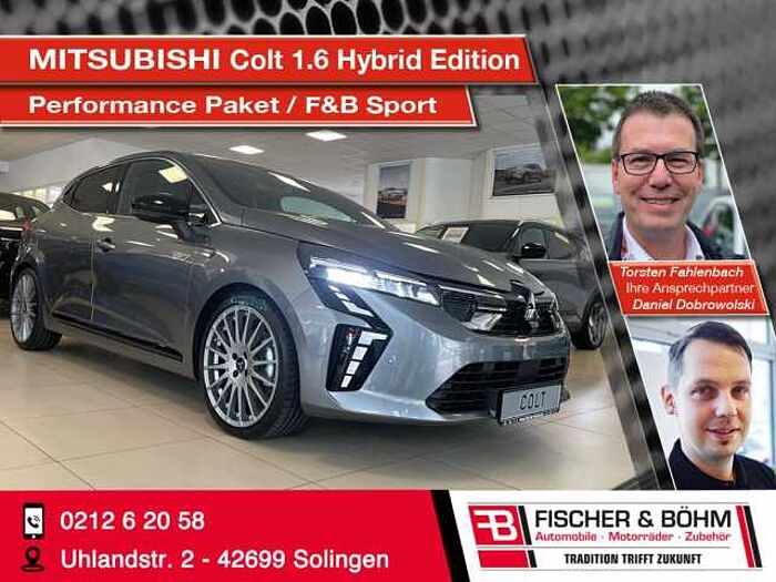 Mitsubishi Colt Hybrid 1.6 Hybrid Edition / F&B Sport