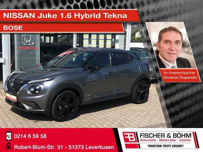 Nissan Juke 1.6 Hybrid Tekna - BOSE - Allwetterreifen