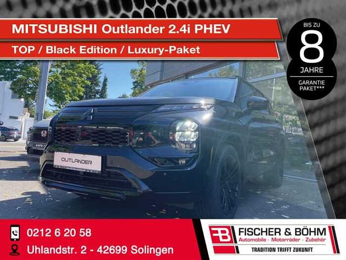 Mitsubishi Outlander PHEV Diamant Top Black Edition - Luxur