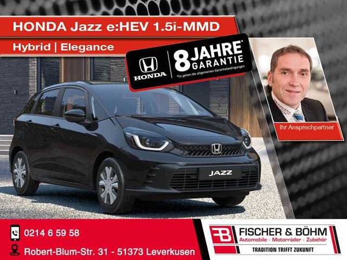 Honda Jazz e: HEV 1.5 i-MMD Hybrid Elegance