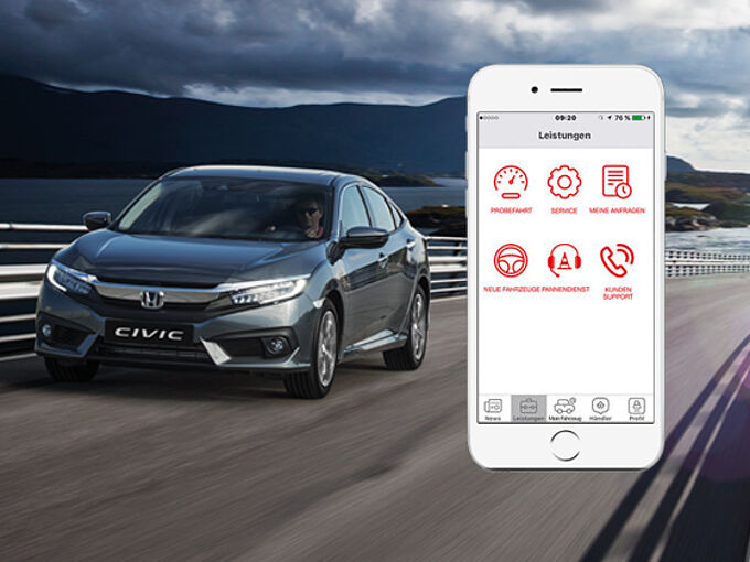 My Honda Honda Civic App